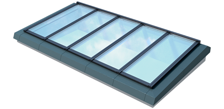 Darstellung der Lichtband-Lösung – modulare Tageslicht-Systeme von VELUX