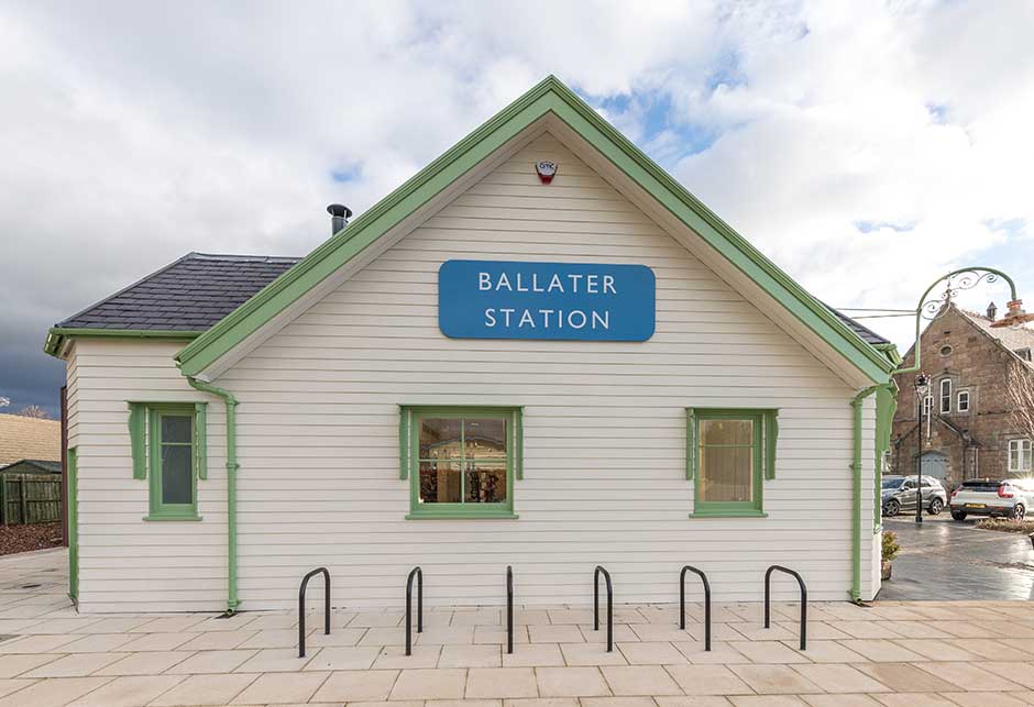 The Old Royal Station in Ballater, Vereinigtes Königreich