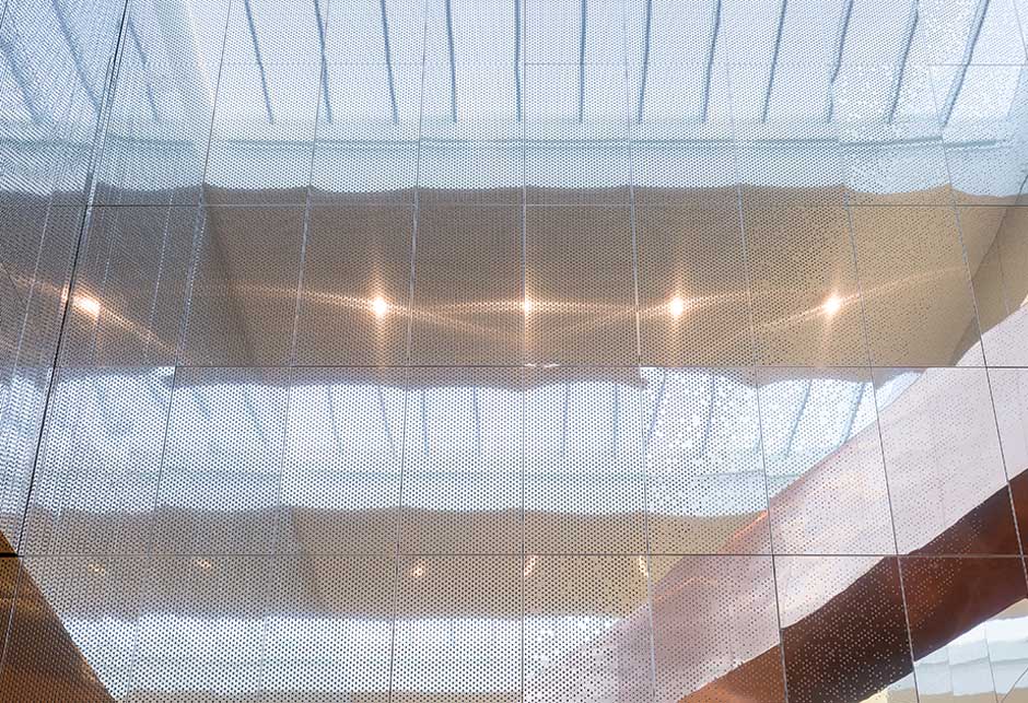 Solution de verrière de toit avec modules Verrière linéaire 5-30˚, Experimentarium, Hellerup, Danemark