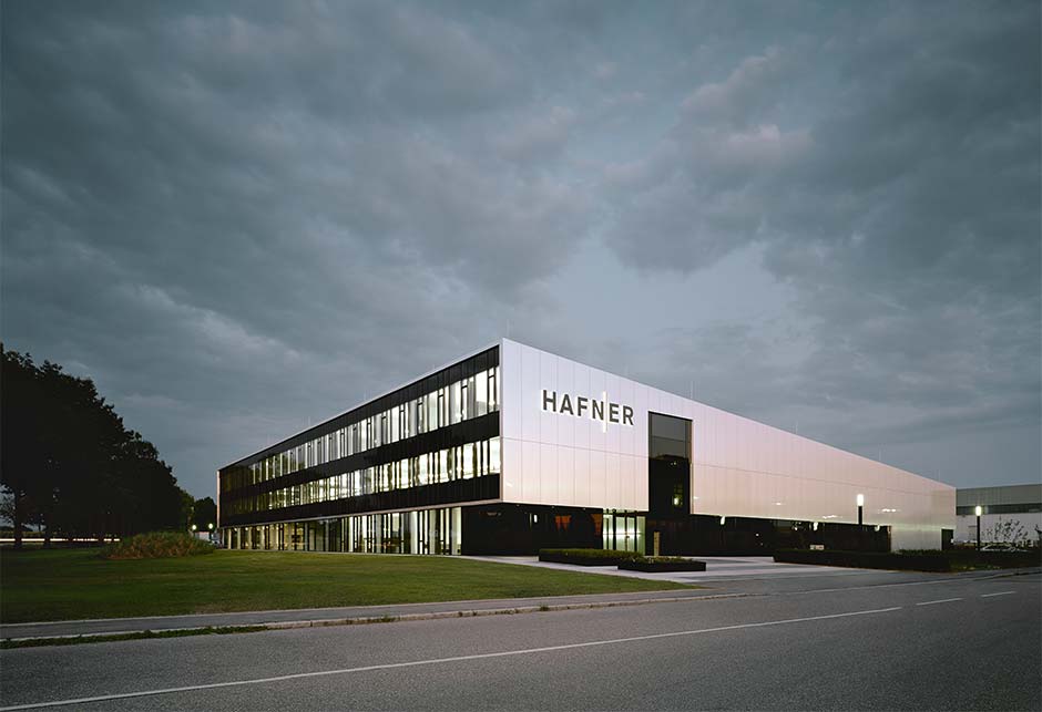 External view of Philipp Hafner company building Fellbach, Germany