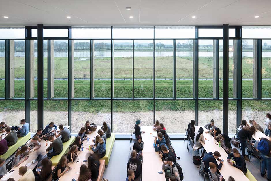 Interior of Merlet college, Cuijk, The Netherlands