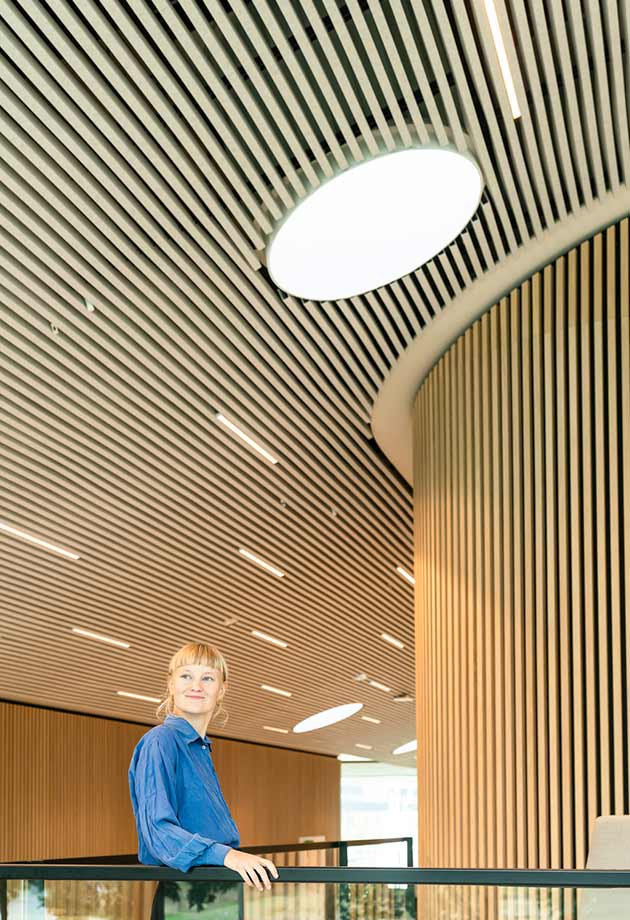 VELUX Modular Rooflight - Circularlight - über Korridor - Student