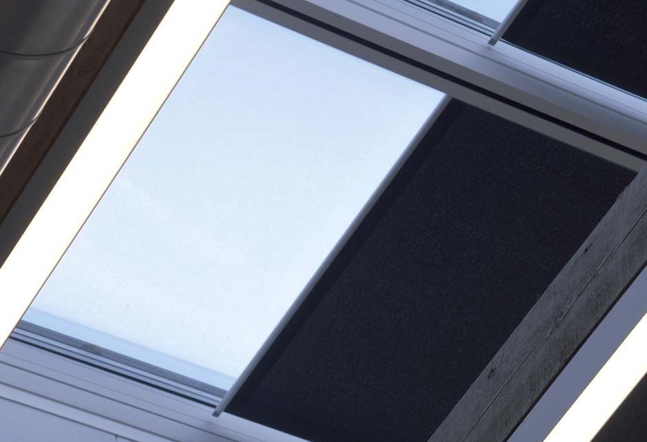 VELUX Longlight – Mono pitched solution on flat roof