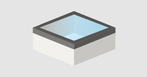 Dome Rooflight - flat